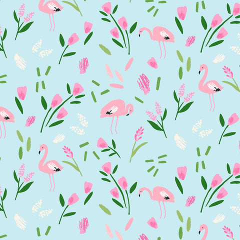 PARADISE CITY Lost Flamingo Skylight - FAT QUARTER