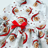 PICTURE A CHRISTMAS Santa Toss White