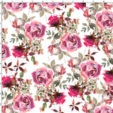 CUSTOM DIGITAL PRINT Softwash Bouquets Rose Stems