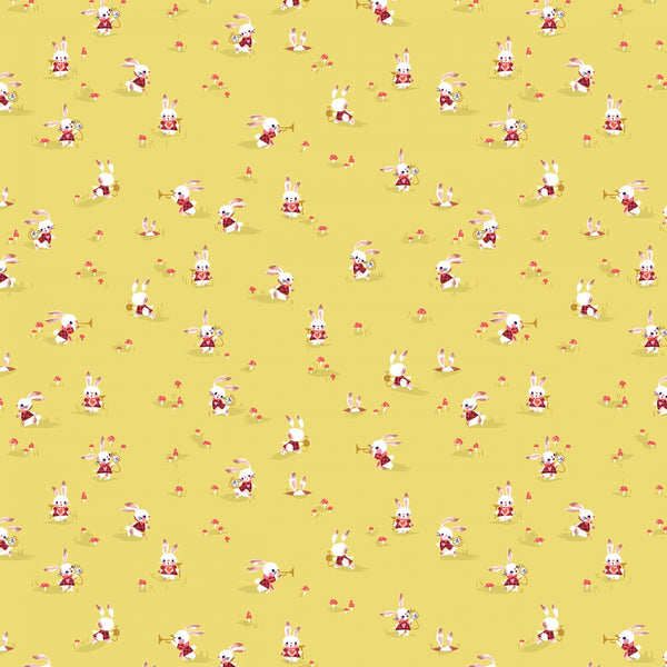 DOWN THE RABBIT HOLE Rabbit Chase Yellow