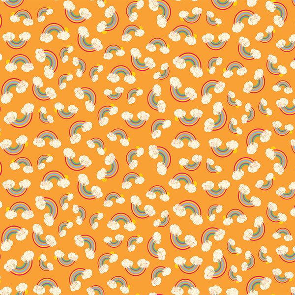 NOAH & FRIENDS Rainbows Orange - SALE $21.00 p/m