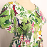 THE SCENIC ROUTE Rainforest White (Woven) - SALE $23.00 p/m