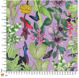 THE SCENIC ROUTE Rainforest Lilac (Woven) - SALE $23.00 p/m