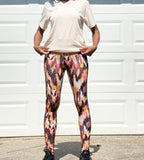 RILEY BLAKE JERSEY KNIT Brush Strokes Warm - SALE $19.00 p/m
