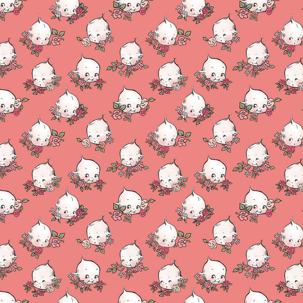 SEW KEWPIE Faces Coral