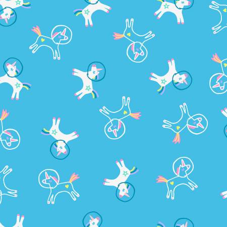 SPACE MAGIC Unicorns in Space Sky - SALE $15.00 p/m