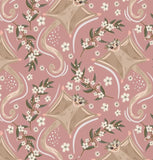 AUSTRALIANA BUSH Sugar Gliders Dusty Pink (Woven) - SALE $22.00 p/m