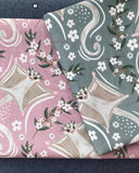 AUSTRALIANA BUSH Sugar Gliders Dusty Pink (Woven) - SALE $19.00 p/m