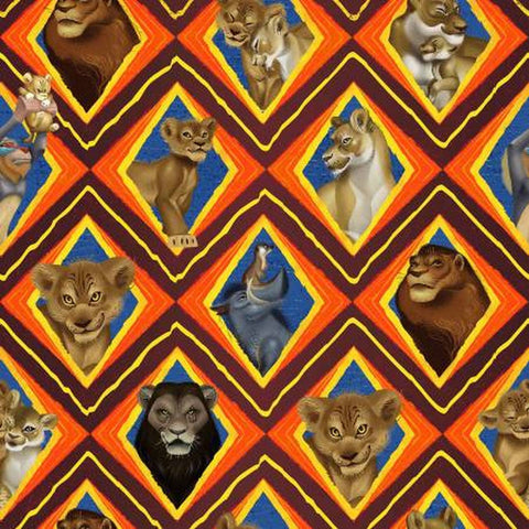 LION KING Character Mosaic