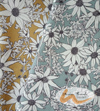 THE SCENIC ROUTE Flannel Flowers Sage (Woven) - NEW ARRIVAL