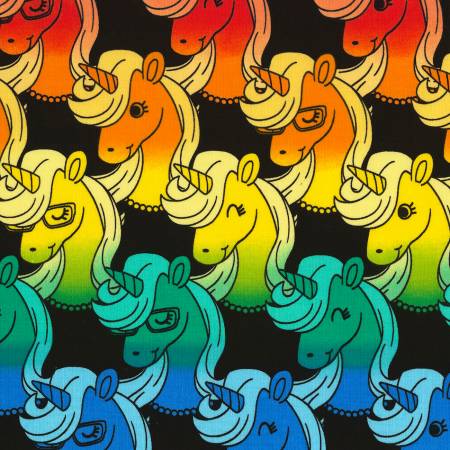 UNICORNS Black Rainbow