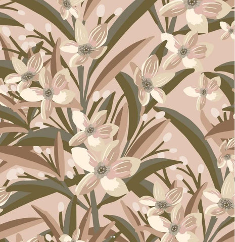 AUSTRALIANA BUSH Wax Flower Blush (Woven) - SALE $22.00 p/m