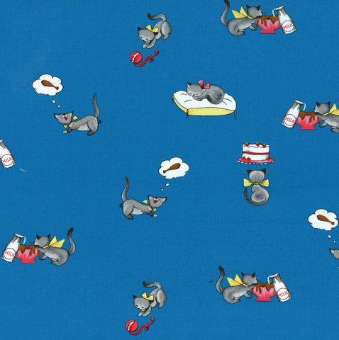 WHAT'S COOKING Tabby Teasers Blue - SALE $13.00 p/m