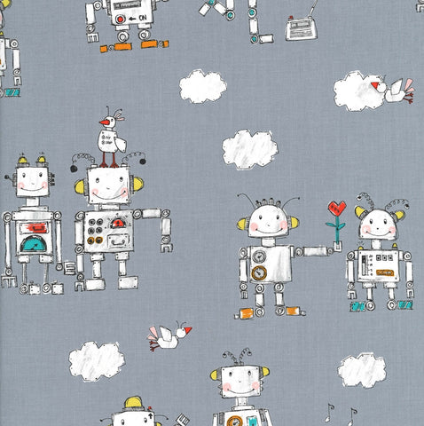 YOU TURN ME ON Robots Steel - SALE $15.00 p/m