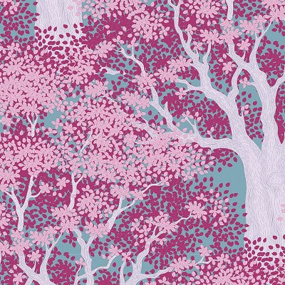 WOODLAND COLLECTION Juniper Plum - FAT QUARTER